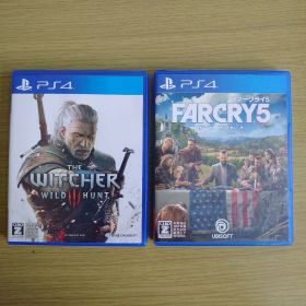 PS4 ウィッチャー3 ワイルドハント ファークライ5 2本セット