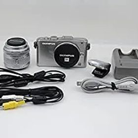 OLYMPUS マイクロ一眼 PEN Lite E-PL3 レンズキット シルバー E-PL3 LKIT SLV