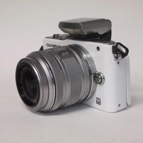 【中古】(オリンパス) OLYMPUS E-PL3+14-42/3.5-5.6 IIR ホワイト