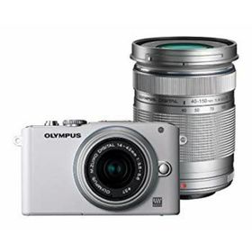 OLYMPUS ミラーレス一眼 PEN Lite E-PL3 ダブルズームキット ホワイト E-PL3 DZKIT WHT g6bh9ry(ミラーレス一眼)