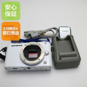 オリンパス(OLYMPUS)の新品同様 E-PL3 ホワイト ボディ M777(ミラーレス一眼)