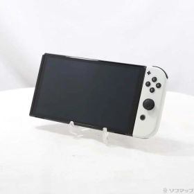 【中古】Nintendo(任天堂) Nintendo Switch 有機ELモデル Joy-Con(L)／(R) ホワイト 【269-ud】