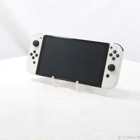 【中古】Nintendo(任天堂) Nintendo Switch 有機ELモデル Joy-Con(L)／(R) ホワイト 【276-ud】