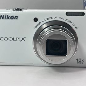【美品】Nikon COOLPIX S6200 ホワイト コンパクトデジタルカメラ B434