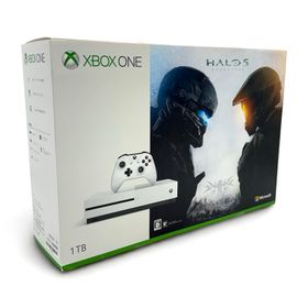 エックスボックス(Xbox)の★新品同様★ XBOX ONE S 本体 1TB HALO5 ソフト同梱版(家庭用ゲーム機本体)