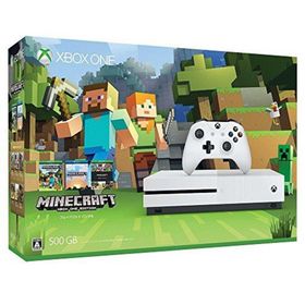 【中古】「非常に良い」Xbox One S 500GB Ultra HD ブルーレイ対応プレイヤー Minecraft 同梱版 (ZQ9-00068)(家庭用ゲーム機本体)