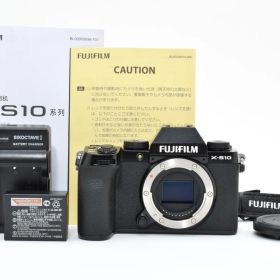 ■17ショット！ほぼ新品■ フジフィルム X-S10 ボディ F X-S10 ブラック ミラーレスデジタルカメラ #F021