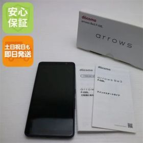 美品 F-02L arrows Be3 ブラック スマホ 本体 白ロム 土日祝発送OK 02000