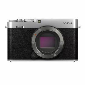 【中古】【1年保証】【新品級】FUJIFILM X-E4 ボディ シルバー