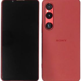 【中古】携帯電話 スマートフォン Xperia 1 VI 256GB (SIMフリー/スカーレット) [XQ-EC44]