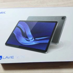 極美品 NEC LAVIE Tab T10 FHD4 ルナグレー 純正カバー付