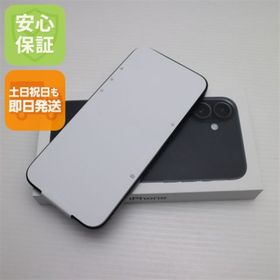 アップル(Apple)の新品未使用 SIMフリー iPhone 16 Plus 128GB ブラック スマホ APPLE 即日発送 土日祝発送OK M111(スマートフォン本体)