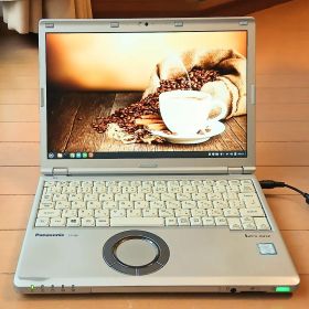 ノートパソコン パナソニック レッツノートCF-SZ5、オフィス付き設定不要！①