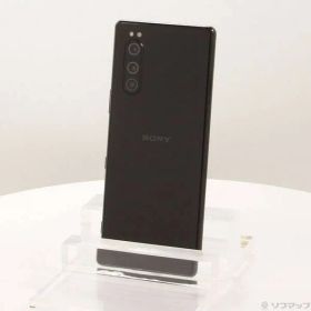 ソフマップ 〔中古品〕 Xperia 5 64GB ブラック SOV41 auロック解除SIMフリー【295】