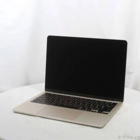 ソフマップ 〔中古品〕 MacBook Air 13.6-inch Early-2024 MRXT3J／A Apple M3 8コアCPU_8コアGPU 8GB SSD256GB スターライト 〔26.3 Tahoe〕【269】
