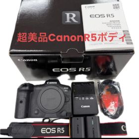 超美品Canon EOS R5 ボディ ミラーレス元箱・付属品付き