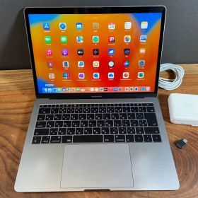 「美品新品バッテリー」 Apple MacBook PRO Retina 13inch 2017/CPUi5 2.3GHZ/16GB/SSD512GB/Windows11/office2019 送料