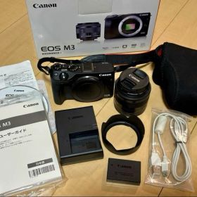 Canon EOS M3 EF-M15-45レンズ＋フィルター＋ケース付きセット