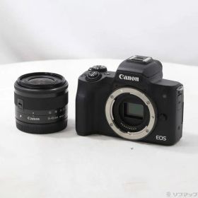 ソフマップ 〔中古品〕 EOS Kiss M EF-M15-45 IS STM レンズキット ブラック【344】