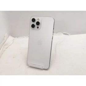 【中古】Apple au 【SIMロック解除済み】 iPhone 12 Pro Max 256GB シルバー MGD03J/A【新宿】保証期間1ヶ月【ランクC】