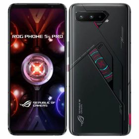 【中古】【安心保証】 ROG Phone 5s Pro ZS676KS-BK512R18[512GB] SIMフリー ファントムブラック
