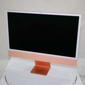 【中古】Apple(アップル) iMac 24-inch Mid-2021 Z133 Apple M1 8コアCPU_8コアGPU 16GB SSD512GB オレンジ 〔26.3 Tahoe〕 【198-ud】