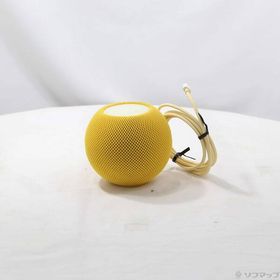 【中古】Apple(アップル) HomePod mini イエロー MJ2E3J／A 【198-ud】