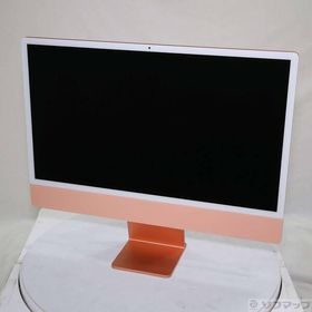 〔中古〕Apple(アップル) iMac 24-inch Mid-2021 Z133 Apple M1 8コアCPU_8コアGPU 16GB SSD512GB オレンジ 〔26.3 Tahoe〕〔198-ud〕