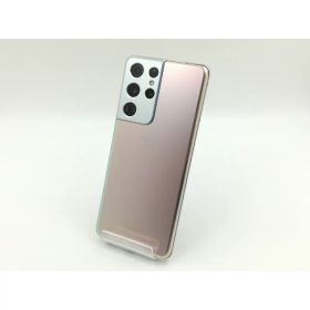 【中古】SAMSUNG docomo 【SIMロック解除済み】 Galaxy S21 Ultra 5G ファントムシルバー 12GB 256GB SC-52B【福岡筑紫】保証期間1ヶ月【ランクA】