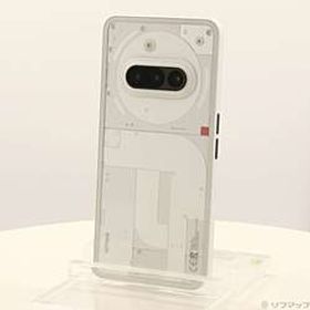 〔中古品〕 Phone (3a) 128GB ホワイト A10400155 SIMフリー ［6.77インチ有機EL／Snapdragon 7s Gen 3 Mobile Platform／RAM:8GB／ナノSIM&eSIM］〔中古品〕 Phone (3a) 128GB ホワイト A10400155 SIMフリー ［6.77インチ有機EL／Snapdragon 7s Gen 3 Mobile Platform／RAM:8GB／ナノSIM&eSIM］