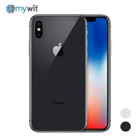 iPhoneX 64GB グレー Apple A1902 SIMフリー Bランク スマホ 本体 送料無料