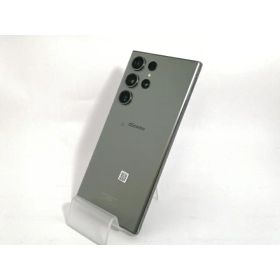 【中古】SAMSUNG docomo 【SIMフリー】 Galaxy S23 Ultra グリーン 12GB 256GB SC-52D【新宿】保証期間1ヶ月【ランクC】