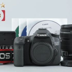 【中古】Canon キヤノン EOS 70D EF-S 18-135 IS STM レンズキット シャッター回数僅少