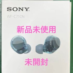 新品未使用 未開封SONY WF-C710N ワイヤレスイヤホン グラスブルー