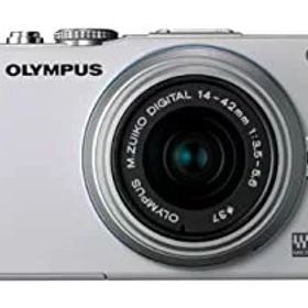 【中古】 OLYMPUS オリンパス ミラーレス一眼 PEN Lite E-PL3 レンズキット ホワイト E-PL3 LKIT WHT