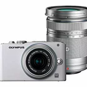 【中古】【非常に良い】OLYMPUS ミラーレス一眼 PEN Lite E-PL3 ダブルズームキット ホワイト E-PL3 DZKIT WHT g6bh9ry