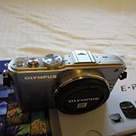 【中古】(非常に良い)OLYMPUS マイクロ一眼 PEN Lite E-PL3 レンズキット シルバー E-PL3 LKIT SLV