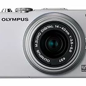 【中古】OLYMPUS ミラーレス一眼 PEN Lite E-PL3 レンズキット ホワイト E-PL3 LKIT WHT