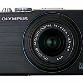 【中古】（非常に良い）OLYMPUS ミラーレス一眼 PEN Lite E-PL3 レンズキット ブラック E-PL3 LKIT BLK