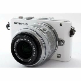 【中古】オリンパス OLYMPUS E-PL3 ホワイト ホワイト レンズセット 美品 付 カメラ 中古 人気 おすすめ 高画質