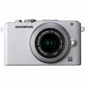【中古】 オリンパス OLYMPUS E-PL3 レンズキット ホワイト E-PL3 LKIT WHT 当店保証30日間 人気 ミラーレス 一眼レフ 交換レンズ カメラ