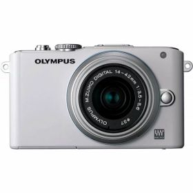 【中古】オリンパス OLYMPUS E-PL3 レンズキット ホワイト ホワイト E-PL3 LKIT WHT カメラ 中古 人気 おすすめ 高画質