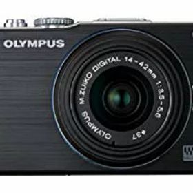 【中古】OLYMPUS ミラーレス一眼 PEN Lite E-PL3 レンズキット ブラック E-PL3 LKIT BLK g6bh9ry