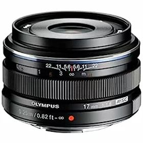 【中古】Olympus M.Zuiko Digital - Wide-angle lens - 17 mm - f/1.8 - Micro Four Thirds - for Olympus E-P3, E-P5, E-PL1s, E-PL3, E-PL5, E-PL6, E-