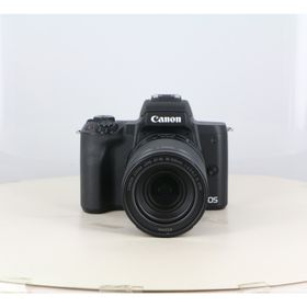 キヤノン(Canon)の【中古】(キヤノン) Canon EOS Kiss M+EF-M18-150 IS STM キット ブラック(コンパクトデジタルカメラ)