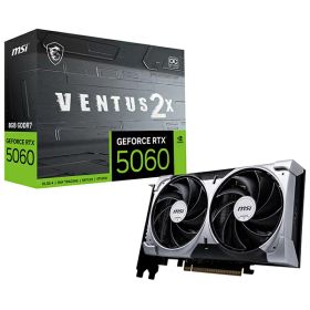 GeForce RTX 5060 8G VENTUS 2X OC MSI ブラック [グラフィックボード]【KK9N0D18P】