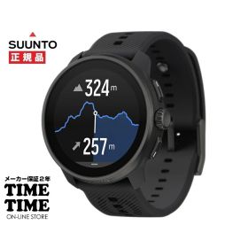 SUUNTO RACES ALLBLACK スント レースS オールブラック SS051093000 【安心のメーカー2年保証】 スマートウォッチ GPS オフラインマップ機能