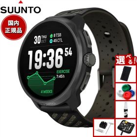 【本日ラスト！抽選で1等最大10万ポイントバック】【選べるノベルティー付き】スント SUUNTO RACE 2 レース2 Titanium Black チタニウムブラック チタン スマートウォッチ スポーツウォッチ 腕時計 SS051202000【2025 新作】