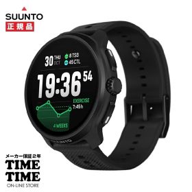 【27日10時まで最大2,000円OFFクーポン！ポイント最大47倍】SUUNTO RACE2 スント レース2 ALL BLACK スマートウォッチ SS051200000 【安心のメーカー2年保証】