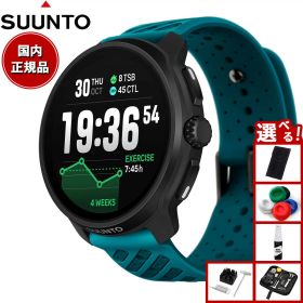 【店内ポイント最大39倍！本日限定！】【選べるノベルティー付き】スント SUUNTO RACE 2 レース2 Wave Blue ウェーブブルー ステンレススチール スマートウォッチ スポーツウォッチ 腕時計 SS051242000【2025 新作】